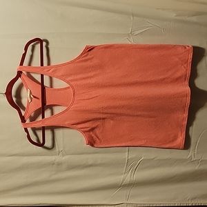 Victoria's Secret T-back Pink Athletic Tank Top Wings Angel S